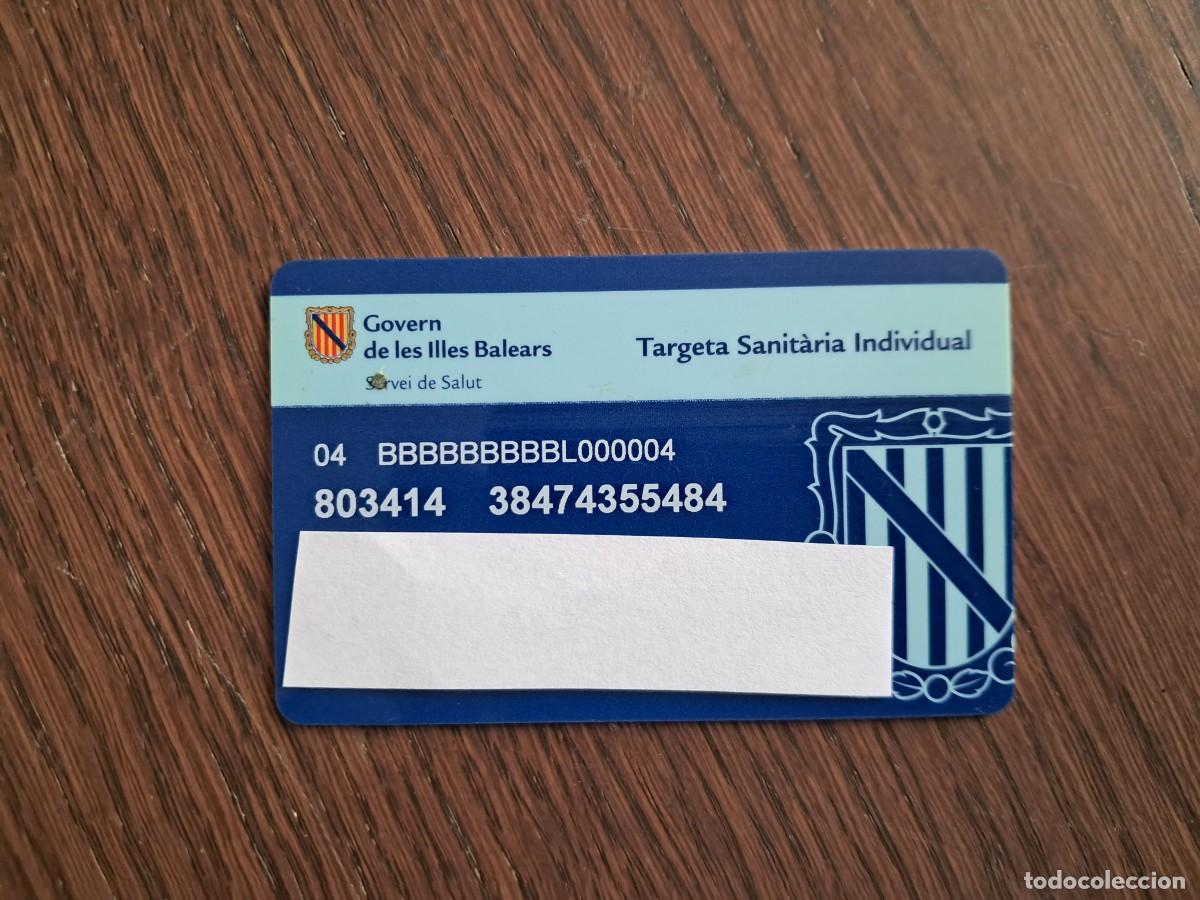Tarjetas telef&oacute;nicas de colecci&oacute;n: tarjeta sanitaria, govern de les Illes Balears, a&ntilde;o 2015