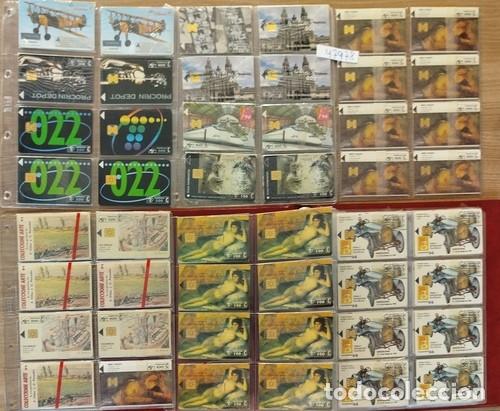 Tarjetas telef&oacute;nicas de colecci&oacute;n: ESPA&Ntilde;A. Clasificador con unas 100 Teletarjetas nuevas, en diversa cantidad, de diversos temas.