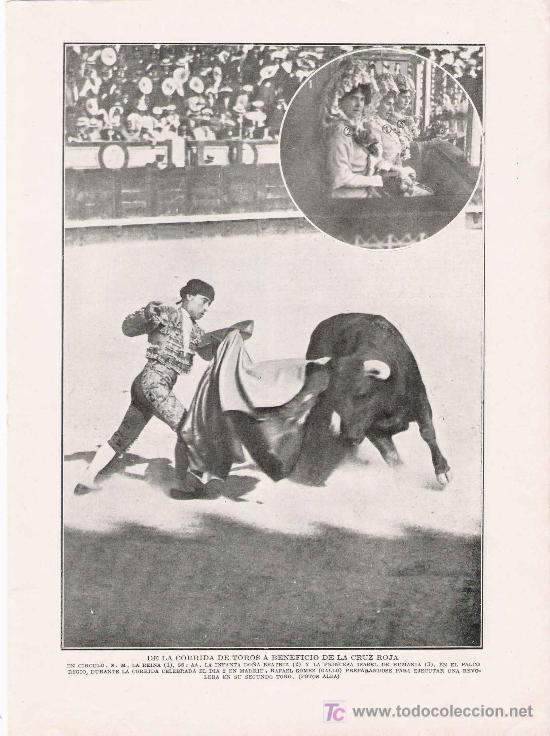 Stierkampf: * TOROS * Imagen de  Rafael G&oacute;mez, el Gallo en la plaza de toros de Madrid - 1914