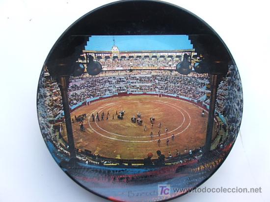 Tauromaquia: PLATO DECORADO CON PLAZA DE TOROS - Foto 1