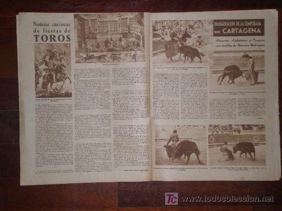 Tauromaquia: EL RUEDO N&ordm;716, 13/3/58. CALATAYUD, VAZQUEZ, CASTELLON, MANOLETE, CARTAGENA, MALAGA, GUARDIOLA,
