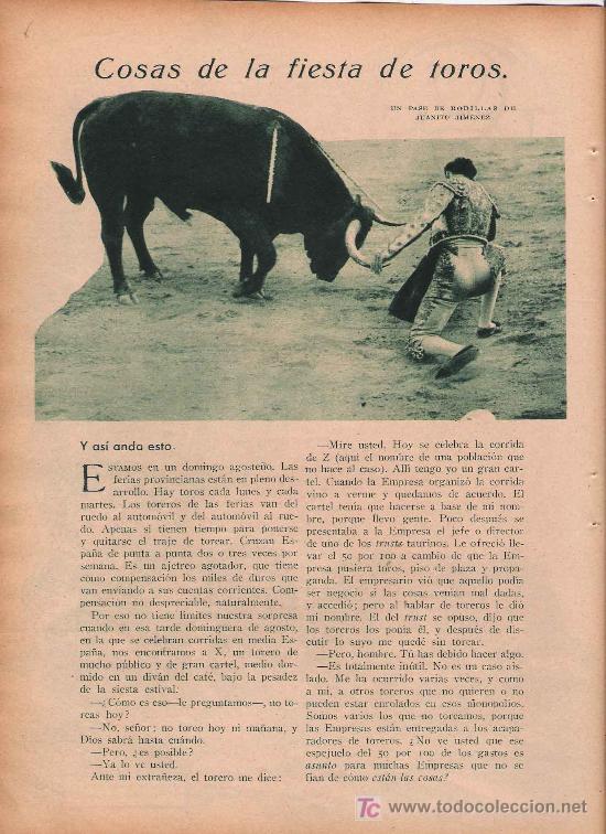 Tauromaquia: TOROS &ndash; 1933 - Foto 1