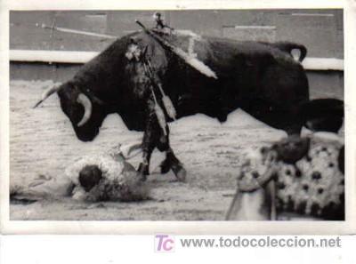Tauromaquia: FOTO DE UNA COGIDA DE EL INCLUSERO