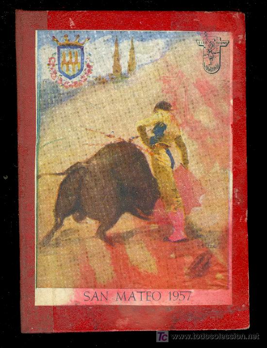 Tauromaquia: SAN MATEO 1957. - Foto 1