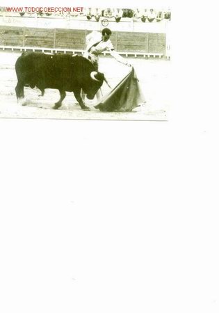 Tauromaquia: Fotografia de Luis Miguel Dominguin.Pto de santa maria.agosto de 1960.foto juman cadiz..14.9 cms