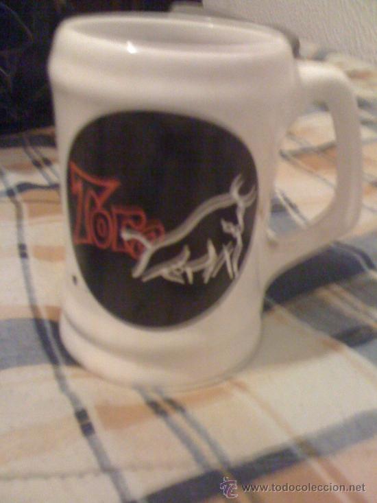 Tauromaquia: Taza de cer&aacute;mica. Toro. - Foto 1