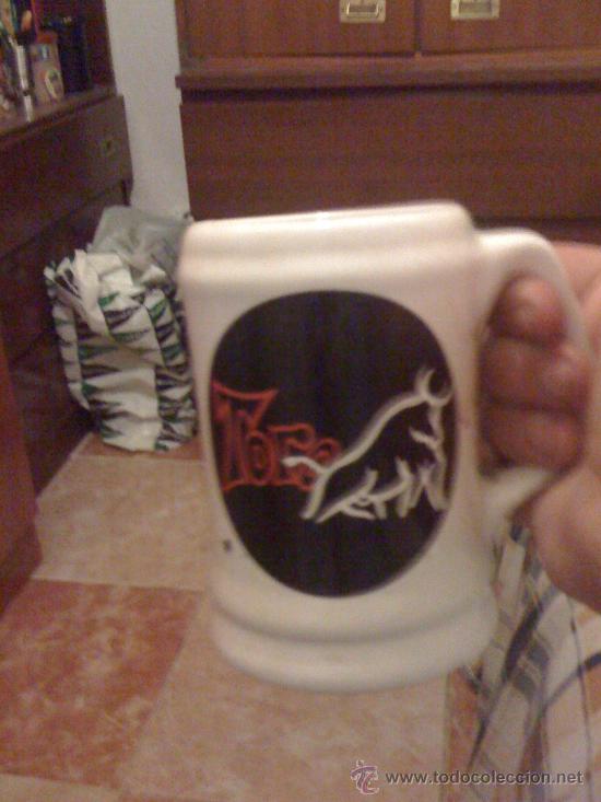 Tauromaquia: Taza de cer&aacute;mica. Toro. - Foto 2
