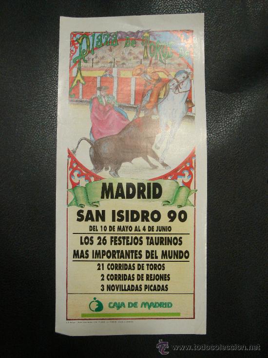 Tauromachia: ALTERNATIVA DE FERNANDO CAMARA. PLAZA DE TOROS DE MADRID. 1990.
