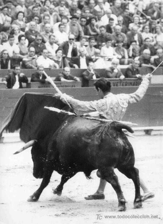 Bullfighting: FOTOGRAFIA ORIGINAL  AL TORERO LUIS SEGURA.  PLAZA DE TOROS DE VALENCIA.
