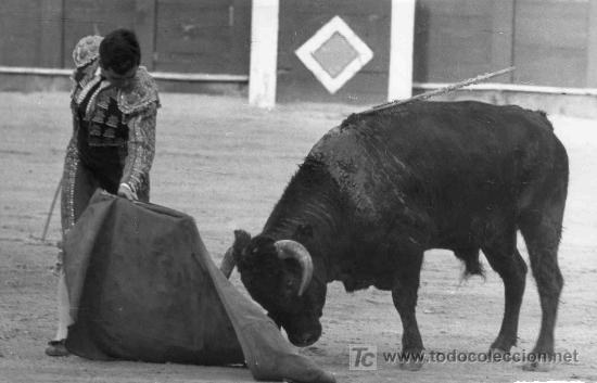 Bullfighting: FOTOGRAFIA DE ARJONA AL TORERO AURELIO NU&Ntilde;EZ. PLAZA DE TOROS DE MALAGA.