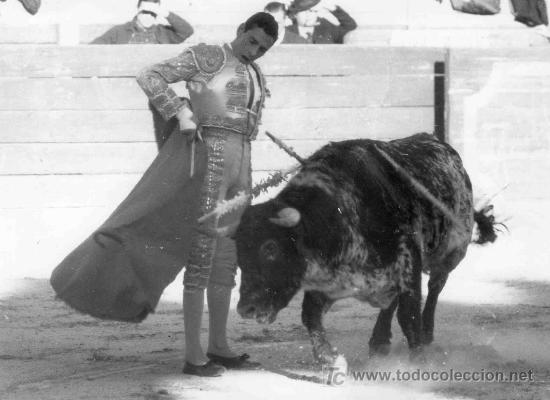 Bullfighting: FOTOGRAFIA ORIGINAL DEL TORERO VICENTE PUNZON.