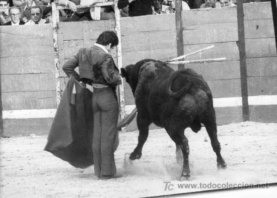 Stierkampf: FOTOGRAFIA ORIGINAL DE ARJONA AL TORERO ENRIQUE VARGAS.