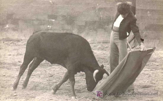 Stierkampf: FOTOGRAFIA ORIGINAL DE ARJONA A MAXIMO VALVERDE TOREANDO EN UN FESTIVAL TAURINO.