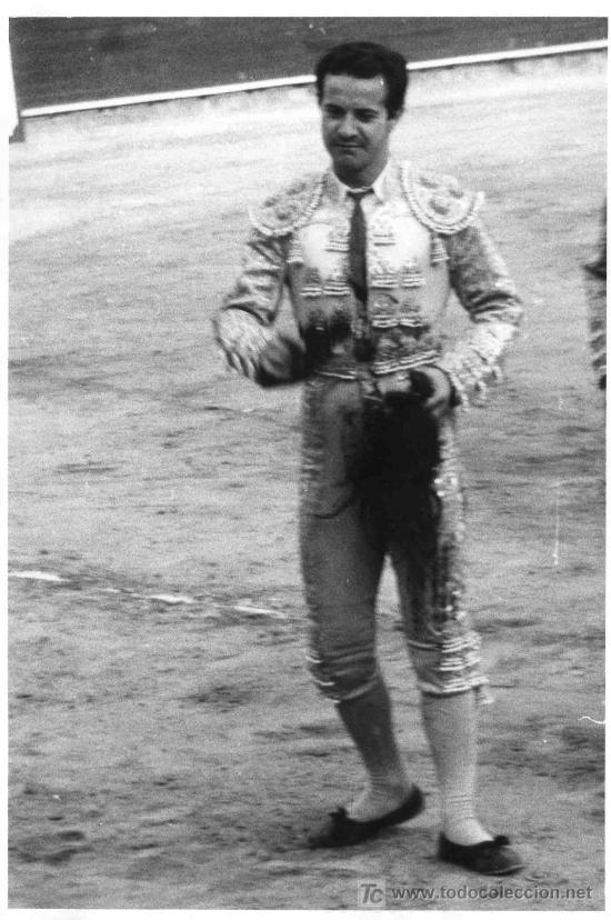 Stierkampf: FOTOGRAFIA ORIGINAL AL TORERO DIEGO PUERTA. PLAZA DE TOROS DE VALENCIA