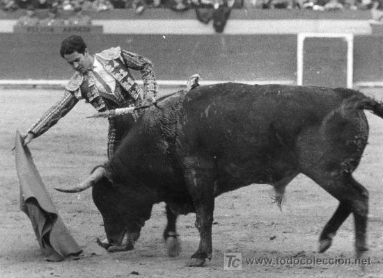 Tauromachie: FOTOGRAFIA ORIGINAL AL TORERO DIEGO PUERTA. PLAZA DE TOROS DE CASTELLON