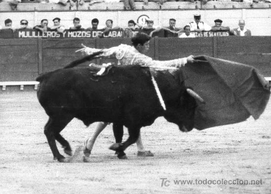 Tauromachie: FOTOGRAFIA ORIGINAL AL TORERO MANUEL CANO, EL PIREO. PLAZA DE TOROS DE EL PUERTO DE STA.M&ordf;..