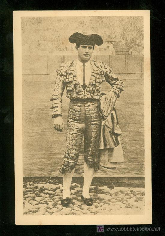 Bullfighting: TARJETA POSTAL ANTIGUA DE MANUEL GARCIA Y CUESTA EL ESPARTERO.