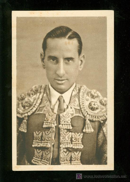 Bullfighting: TARJETA POSTAL ANTIGUA DE AURELIO PUCHOL MORENITO DE VALENCIA.