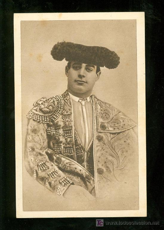 Bullfighting: TARJETA POSTAL ANTIGUA DE RAFAEL MOLINA MARTINEZ, LAGARTIJO CHICO.