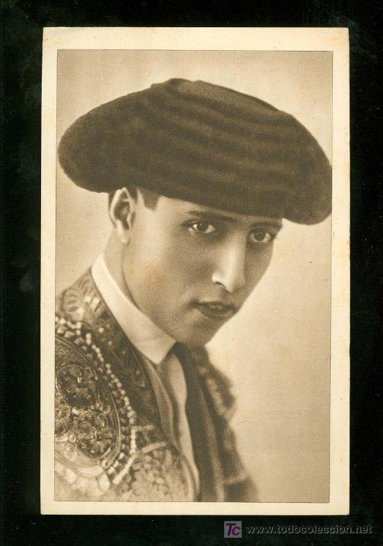 Bullfighting: TARJETA POSTAL ANTIGUA DE MANUEL BAEZ, LITRI.