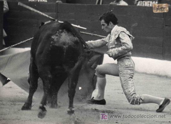 Tauromaquia: FOTOGRAFIA ORIGINALAL DIESTRO JOSE MATA, EL CANARIO.