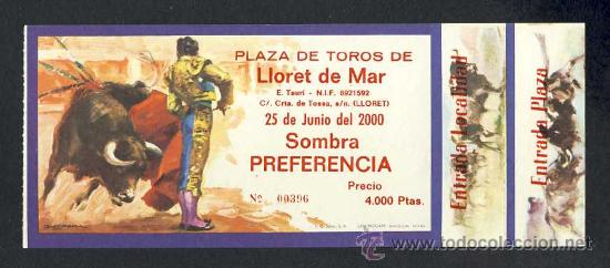 Tauromaquia: Entrada de Toros de Lloret de Mar del 2000 - Foto 1