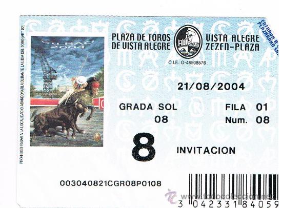Tauromaquia: ENTRADA A LOS TOROS EN BILBAO - Foto 1