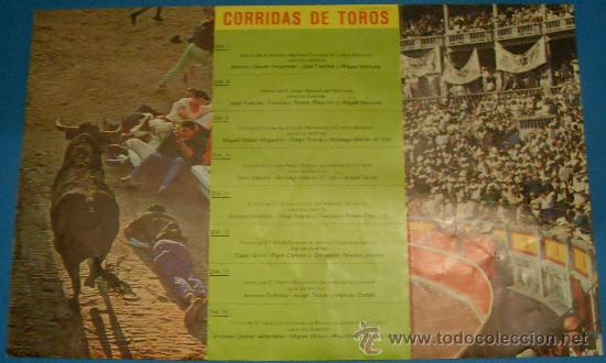 Tauromaquia: PROGRAMACION DE MANO. SAN FERMINES 1968. - Foto 1