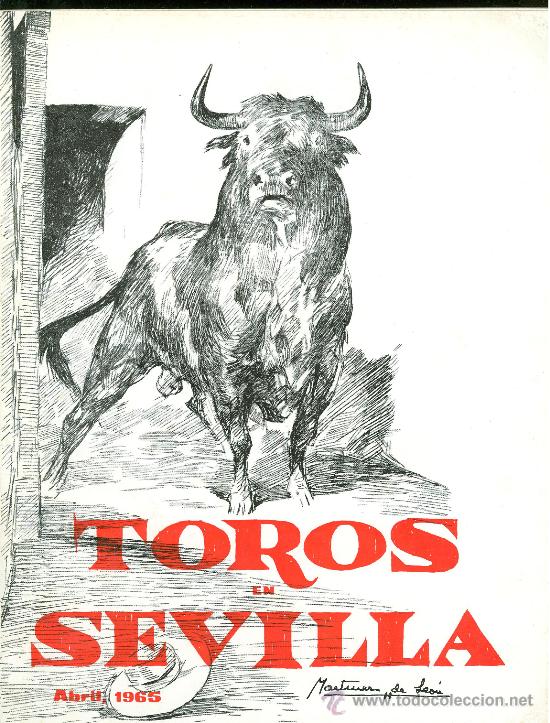 Tauromaquia: TOROS EN SEVILLA. ABRIL 1965. - Foto 1