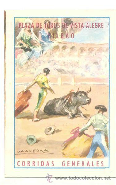 Tauromaquia: Programa corrida toros .. Feria Bilbao 1969 - Foto 1
