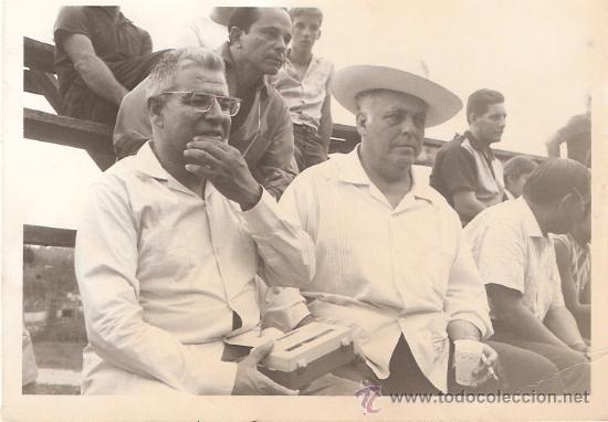 Tauromachia: FOTOGRAFIA DEL APODERADO RAFAEL SCH. ORTIZ &rdquo;EL PIPO&rdquo;. LOS TUNCOS, PLAZA DE TOROS A 8 KM. DE CARACAS.