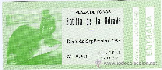 Stierkampf: ENTRADA DE TOROS - SOTILLO DE LA ADRADA (AVILA) - 9-SEPTIEMBRE-1993
