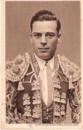 Tauromaquia: TARJETA BIOGRAFICA DE TOREROS. PASCUAL MARQUEZ DIAZ. VER FOTO ADICIONAL.