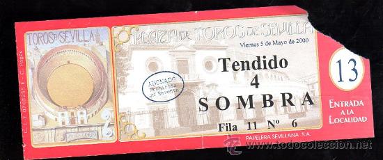 Tauromaquia: ENTRADA DE TOROS DE SEVILLA. MAYO 2000 - Foto 1