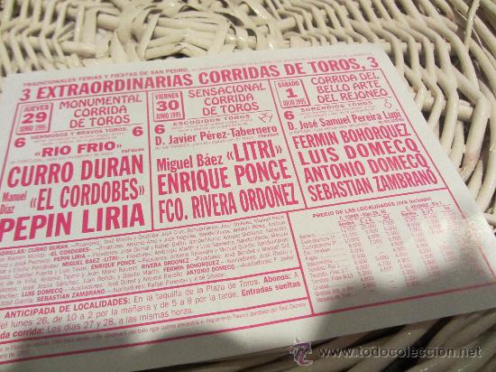 Tauromaquia: PROGRAMA DE TOROS ZAMORA 95 - Foto 2
