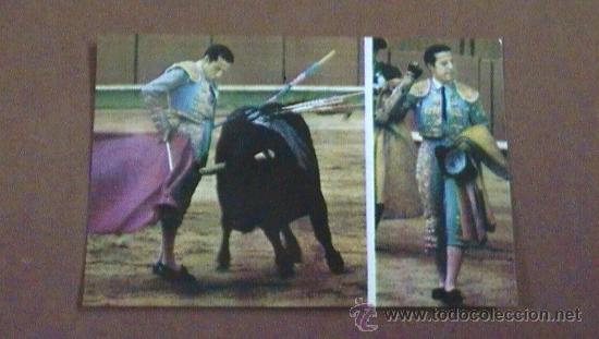 Tauromaquia: Postal Taurina Toros Torero Manolo Vazquez Antigua a&ntilde;o1962