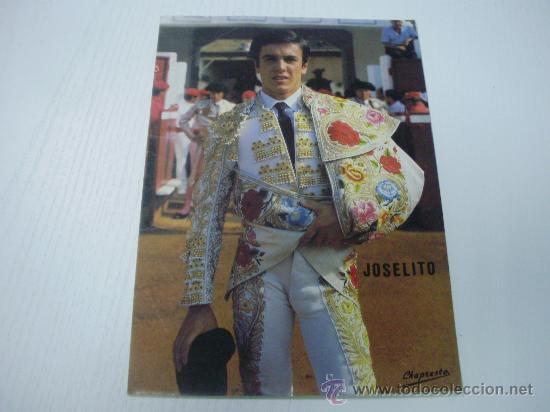 Tauromaquia: JOSELITO - TARJETA PROMOCIONAL - FOTO CHAPRESTO