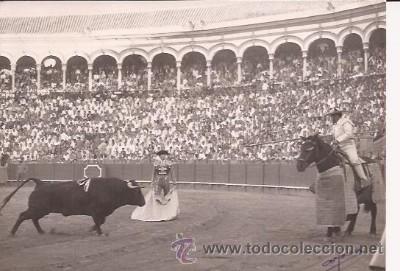 Tauromaquia: ANTIGUA FOTO DE PICADOR, POR ARJONA, SEVILLA