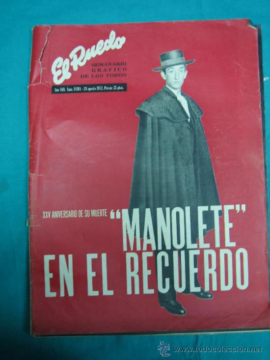 Tauromaquia: Manolete en el recuerdo