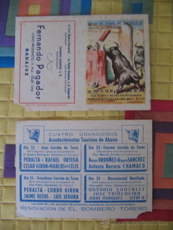 Tauromaquia: Entradas toros a&ntilde;o 58 - Foto 1