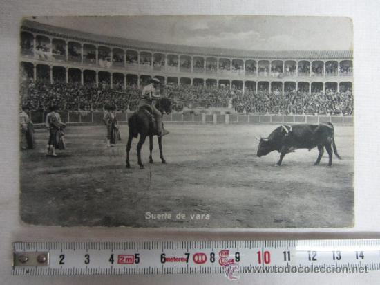 Tauromaquia: Preciosa postal de toreo / Circa 1920 - Foto 1