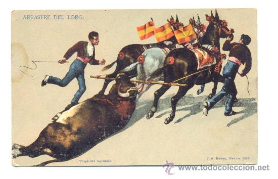 Tauromaquia: ARRASTRE DEL TORO MEXICO - Foto 1