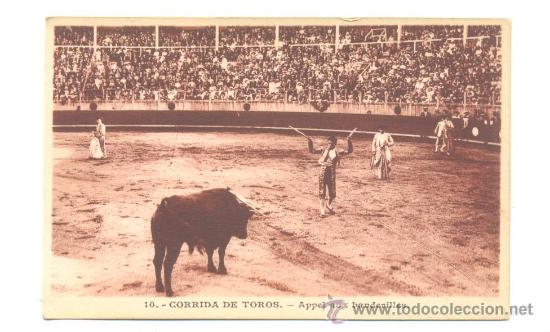 Tauromaquia: CORRIDA DE TOROS POSTAL FRANCIA