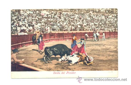 Tauromaquia: CAIDA DEL PICADOR. - Foto 1