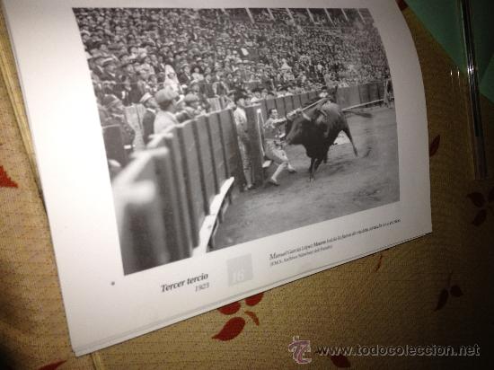 Tauromaquia: L&aacute;mina enmarcable. Fotograf&iacute;a antigua, 1923. Maera. Nueva.