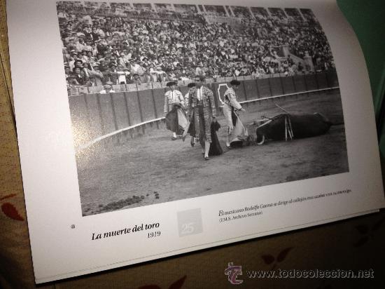 Stierkampf: L&aacute;mina enmarcable. Fotograf&iacute;a antigua, 1919. Rodolfo Gaona. Nueva.