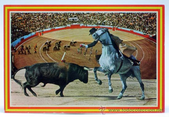 Tauromaquia: Postal corrida toros a&ntilde;os 70 Cerber Editorial sin circular