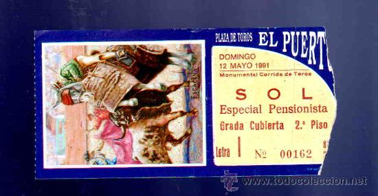 Tauromaquia: ENTRADA DE TOROS. PLAZA DE TOROS DEL PUERTO. MAYO 1991.