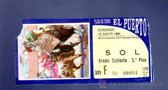 Tauromaquia: ENTRADA DE TOROS. PLAZA DE TOROS DEL PUERTO. MAYO 1991.
