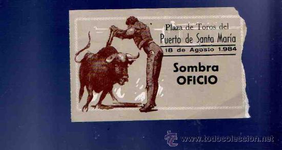 Stierkampf: ENTRADA DE TOROS. PLAZA DE TOROS DE EL PUERTO DE SANTA MARIA. AGOSTO 1984